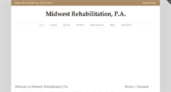 Desktop Screenshot of mwrehab.com